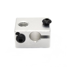 High Quality Aluminium Heat Block for E3D V6 J head 3D Printer RepRap Makerbot MK7 MK8