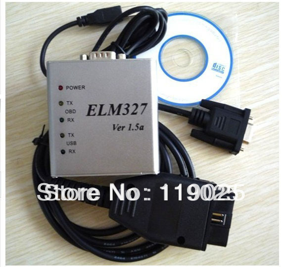 2    ELM327 USB OBDII OBD2 CAN-BUS      V1.5a