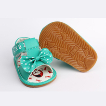 Cute Baby Girl Toddler Shoes Soft Non slip Sole Candy Color Orange Rose Purple Butterfly knot
