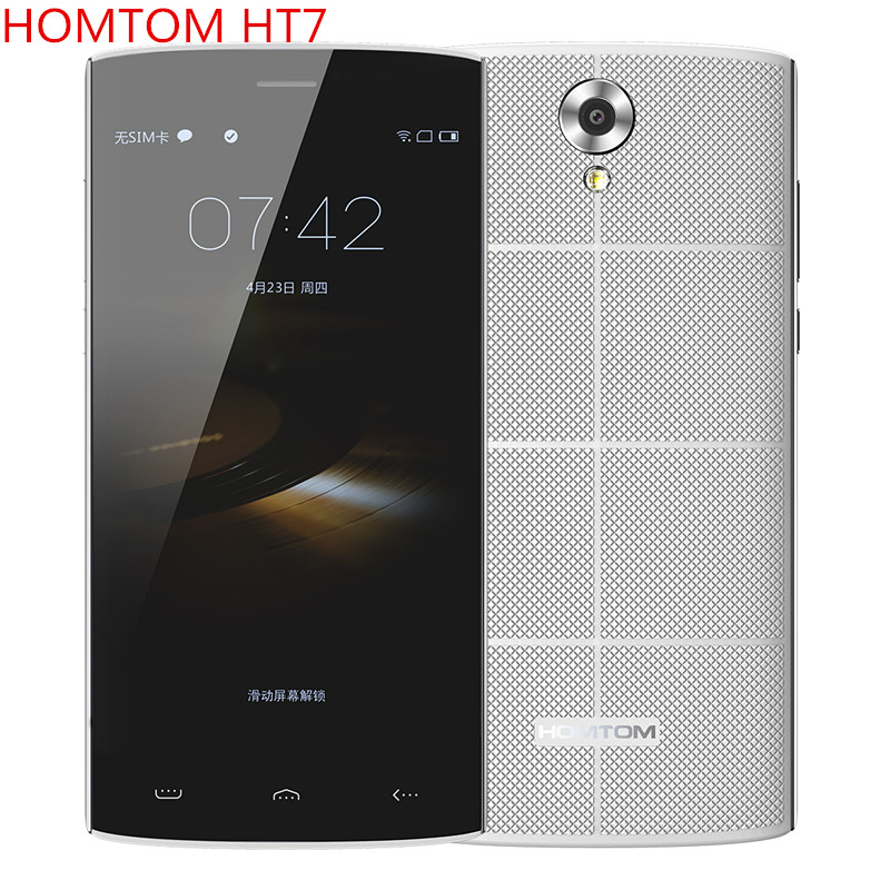 Original HOMTOM HT7 5 5 Inch HD Mobile Phone Android 5 1 Quad Core MTK6580A 1G