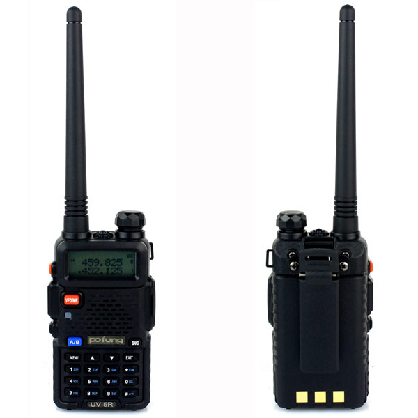 2 PCS Baofeng UV5R Radio Walkie Talkie Pofung UV 5R 5W FM Radio 128CH VHF UHF