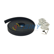 HTD 3D Printer Accessories 3M Timing Belt Pulley Teeth Number 28 Bore 6mm 8mm 12mm + 3M PU Open Ended Timing Belt Width 15mm