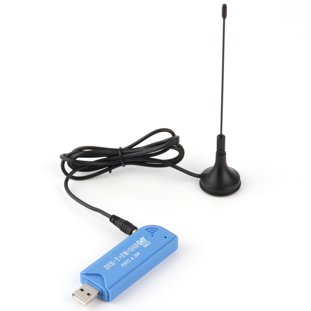 USB 2 0 Digital DVB T SDR DAB FM HDTV TV Tuner Receiver Stick RTL2832U R820T2