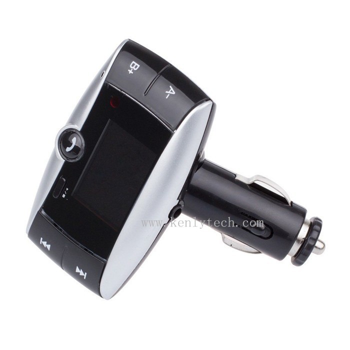 1.5 LCD Bluetooth car kit MP3 Player SD MMC USB Remote FM Transmitter Modulator7