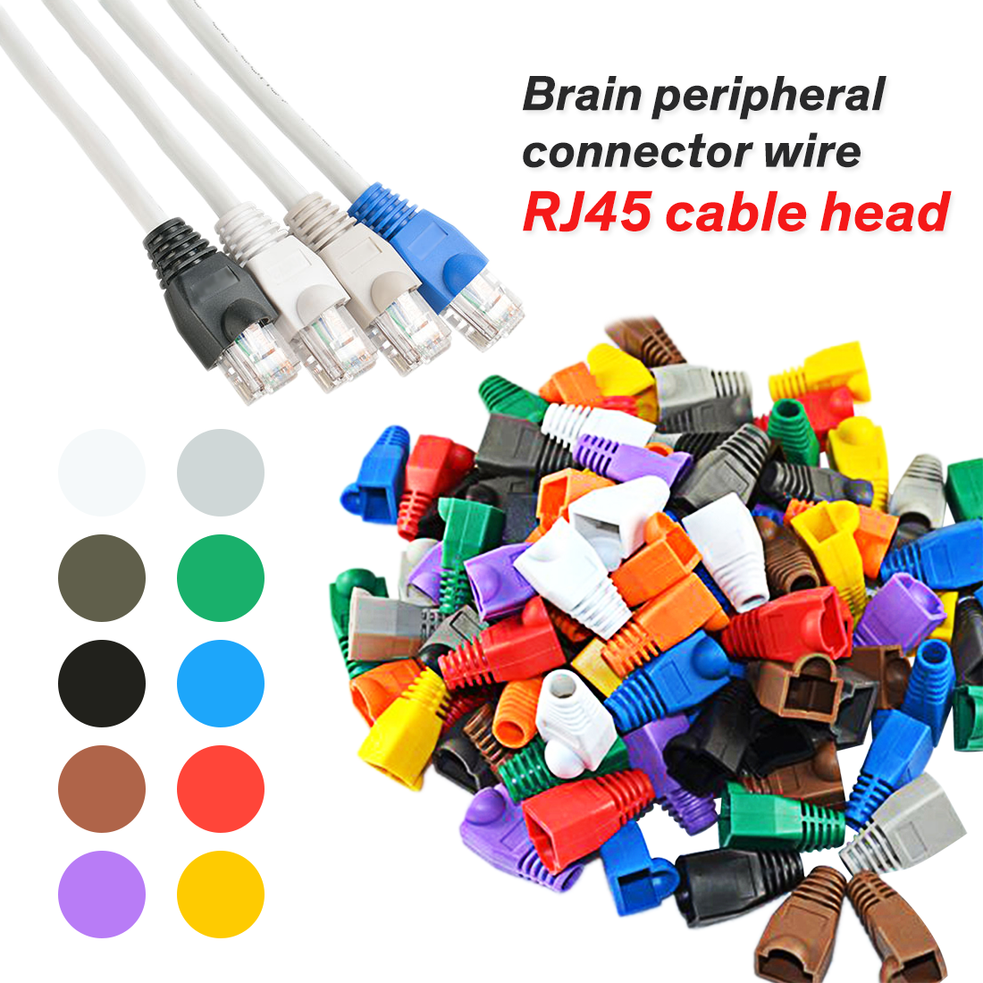 SANOXY Network Cables SNX- PC5-RE-05 Network Cable 5 ft 1.5 m RJ45 Plug Cat5e Red RJ45 Plug 