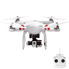 Free shipping DJI Phantom 2 Drone 100% Original GPS 2.4G RTF RC Quadcopter with Zenmuse H3-3D 3 Axis Gimbal rc helicopter