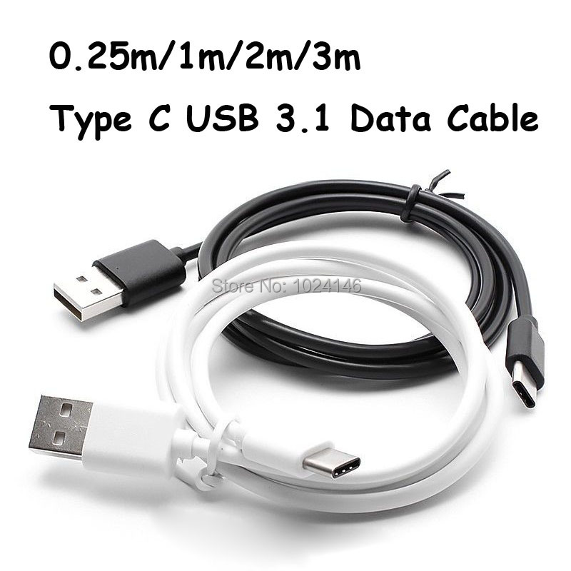 New 25CM 1M 2M 3M Universal USB 3 1 Type C Charging Cable Type C USB