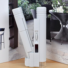 Mini LED iluminado bolsillo ajustable Zoon microscopio joyería lupa de la lupa de lectura de vidrio con la escala 1DIV / 0.02 mm