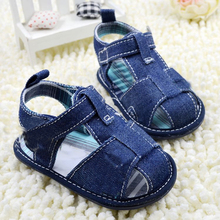 Baby Sandals Shoes First Walkers Solid Cotton Toddler infant Boy Girl Shoes
