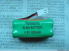 2 шт. / много для Panasonic AAA перезаряжаемый аккумулятор Ni-MH 4,8 V 600 mAh с вилка