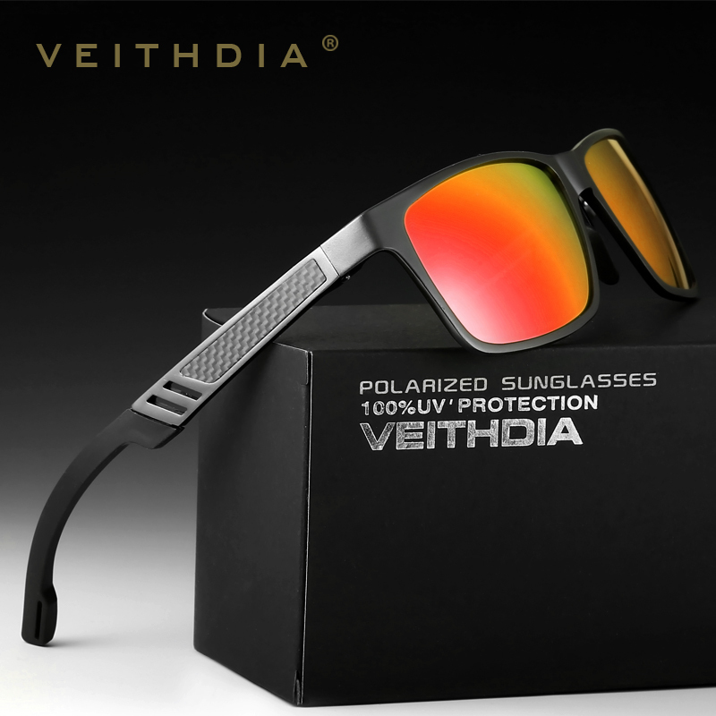 Aluminum Wayfarer Sunglasses Polarized Lens Men Sun Glasses Mirror Male Driving Fishing Outdoor Eyewears Accessories 6560