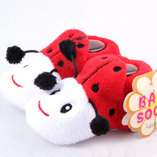 Baby Infant Cotton Shoes Boy Girls Animal Soft Sole Cozy Toddler Shoes Socks