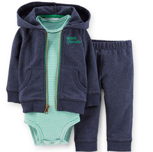 2015 NEW carters Spring and Autumn baby boys and baby girls clothing set Fourteen colors