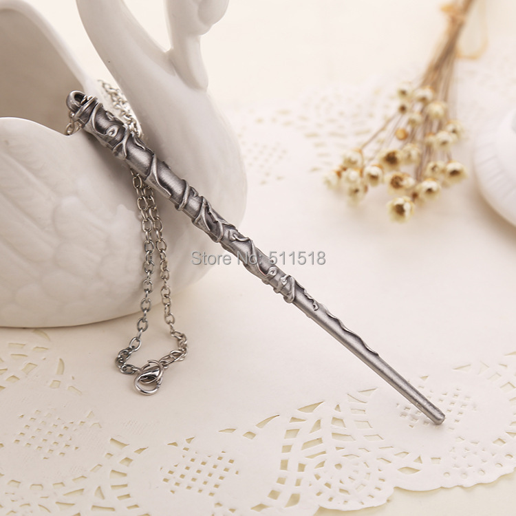 The new factory direct supply hermione, dumbledore, harry magic wand magic wand alloy necklace key chain yp0392