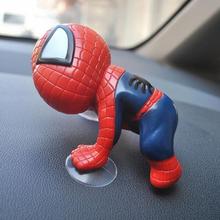 Spider Style with Suckers Car Stickers as Exterior Accessories, 3D Automobiles Ornament / Doll / Sticker for All Cars Windows