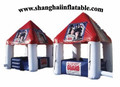 Advertising inflatable food booth tent outdoor restaurant booth inflatable candy booth tent