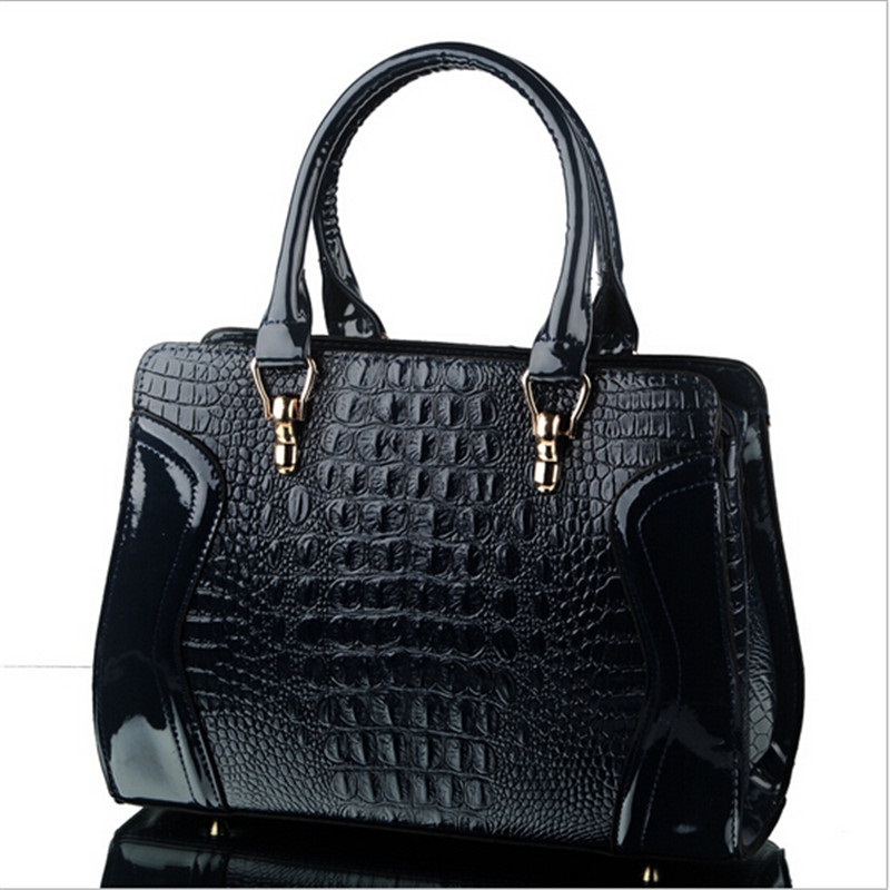 Women Designer Handbags High Quality Crocodile PU Leather Ladies Bags Women Messenger Shoulder Bag bolsos sac a main