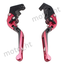 CNC Aluminum Brake Cutch Levers Set For YAMAHA YZF R1 1999 2000 2001 Adjustable, RED/BLACK
