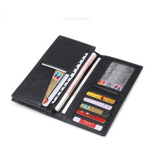 NEW 2015 Fashion Designers Brand Genuine Leather Solid Men s Wallets Money Clip Wallet Free Shipping