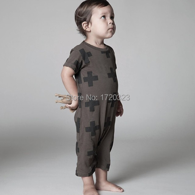 2015 nununu + jumpsuits Baby Bodysuit summer style boys ...