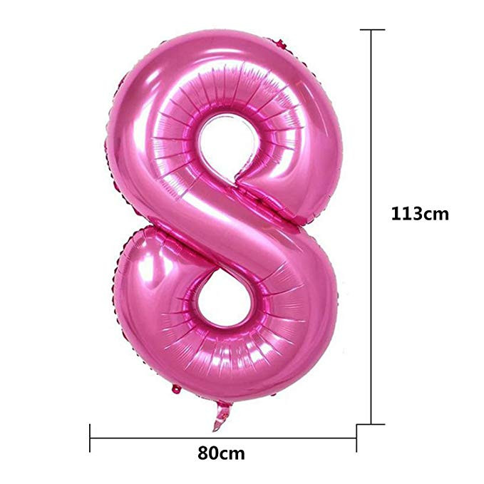 Inch Large Number Balloon 18th Birthday 40 Inch Giant Foil Balloon