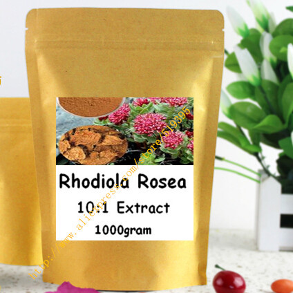 Rhodiola Rosea Extract 10:1 Powder Rosavins 1000gram free shipping