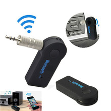 Portable Bluetooth Audio Receiver 3.5mm Music Stereo Rceiver Adapter for Car iphone Support 2 Bluetooth-enabled Devices