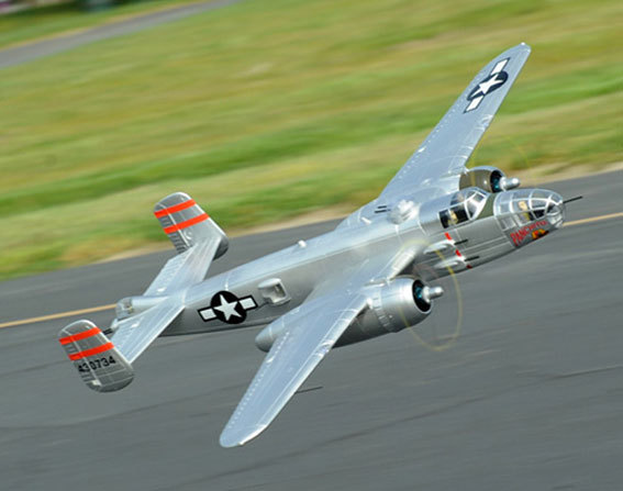 b25 mitchell rc plane