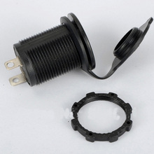 Waterproof 12v Accessory Power Socket Car Motorcycle Cigarette Lighter Plug Free Shipping L0192570