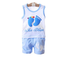2015 New Summer Style Children Boys Girls Clothing set baby kids clothes family clothing cotton kid