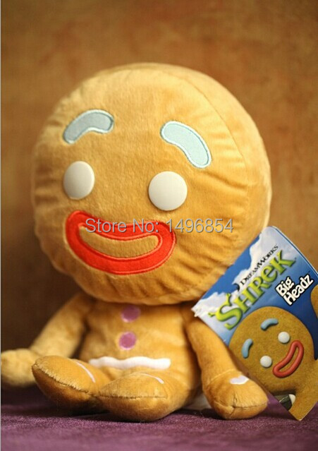 shrek gingerbread man plush toy