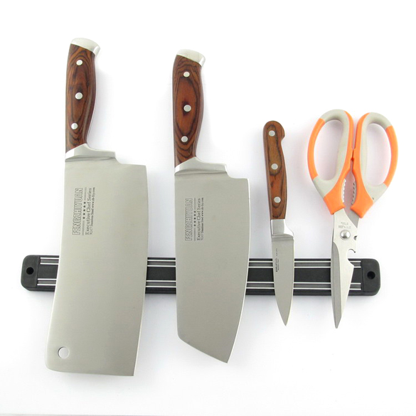 Гаджет  33cm Magnetic Knife Scissor Holder Tools Chef Rack Wall Mounted Strip ES88  None Дом и Сад
