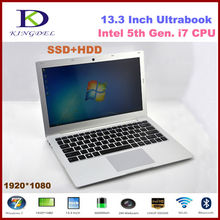 13.3 Inch 5th generation laptop i5 ultrabook computer notebook with 8GB RAM+320GB HDD 1920*1080, 6-8 hours battery, Windows