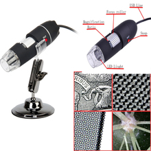2016 Hot Mini USB Handheld 25-200X 8Led Video Camera Endoscope Led Digital Microscope Free Shipping