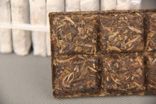 Wholesale Yunnan Pu er tea in 2008yr aged 50g mini brick Iceland raw tea brick tea