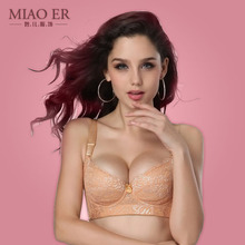 2015 New Fashion Women Push Up Lace Plus Size B C D E F Cup Bra
