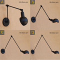 Loft Industrial adjustable long swing arm Wall lamp Fixture Vintage Edison bulb wandlamp lamparas de pared