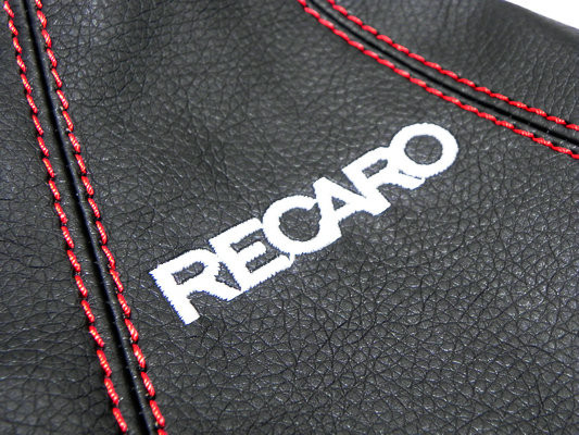 Gear Cover Recaro Red Stitch (1)