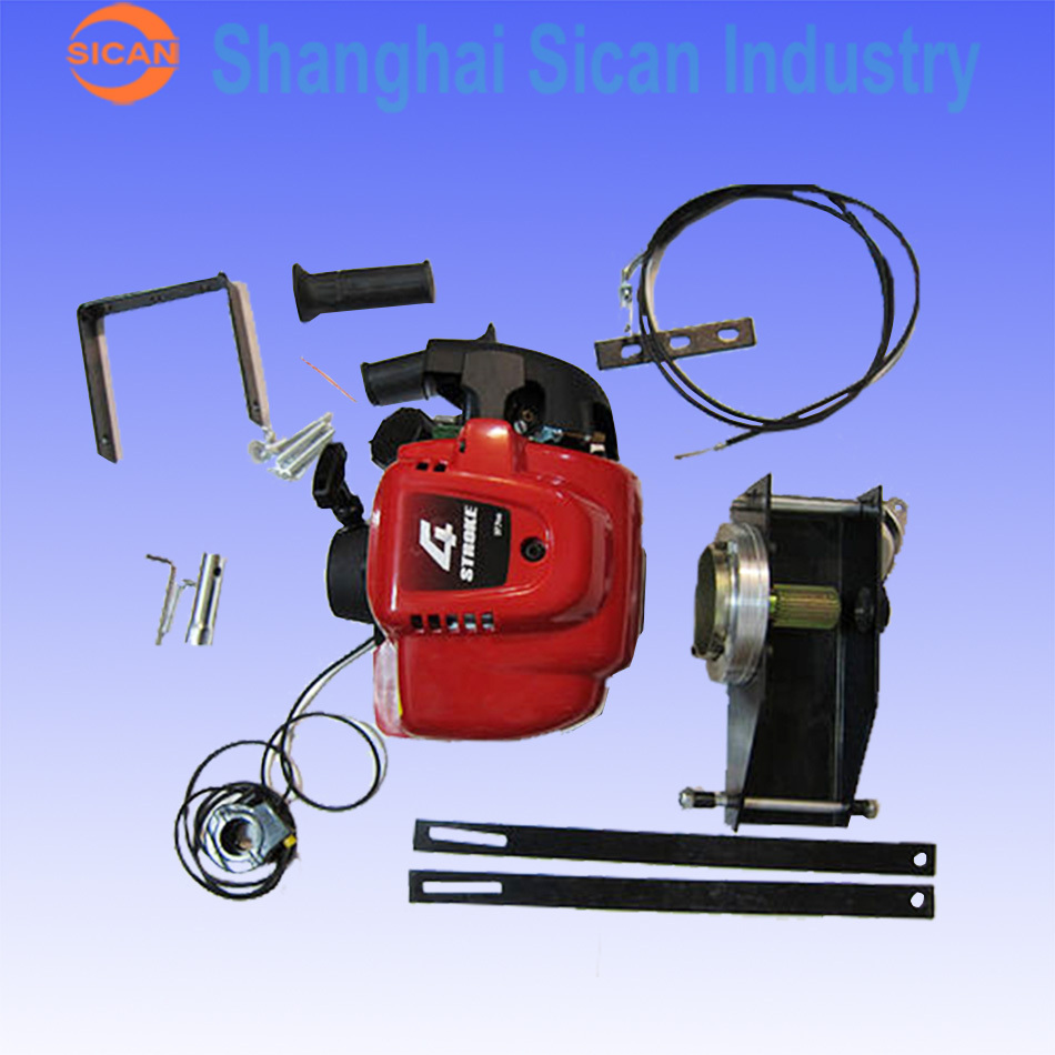 friction drive gas motor for bicycle