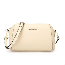 LAORENTOU 2016 new genuine leather famous brand women bag fashion high quality handbags small solid zipper messenger bags 50ZD