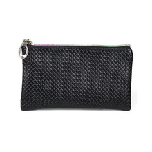Vintage Women PU Leather Clutch Small Rhombus Pattern Coin Handbag Cell Phone Pocket Purse Bag SY3124