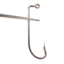 High Quality Size 3 0 Fishing Tools Lot 100PCS Jig Hook Jig Big Stainless Steel Fishing