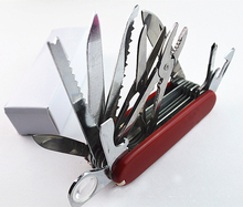 Factory direct supply wholesale swiss knife multifunctional folded knife outside camping knives
