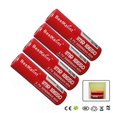 Wefirebird 4pcs/lot IMR 18650 3.7V 40A 3000mAh Li-Mn Rechargeable Flat Top Batteries Electronic cigarette battery
