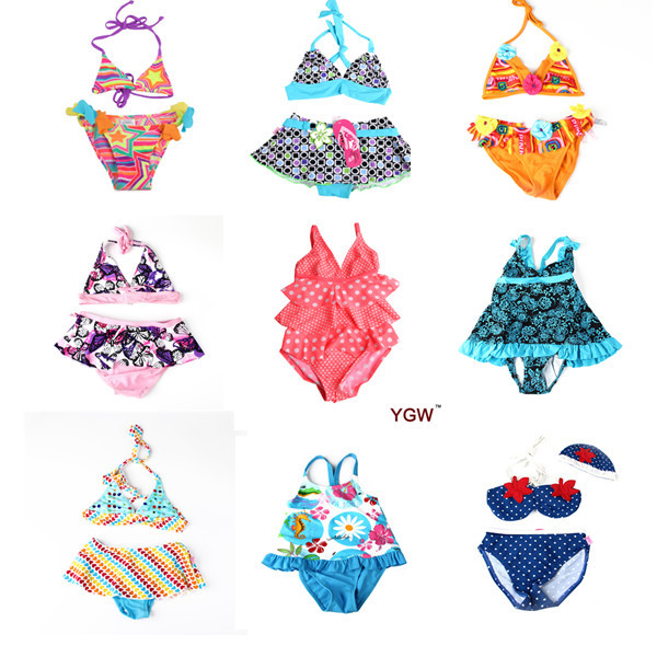 A BRAND Cuter Baby Swimsuit Biquini Bikini Infantil Swimming Bathing Suit Skirt Costumes Swimwear For Girls