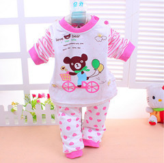 YY Newborn baby wear Selling baby casual baby boys girls clothes set infant coat children clothes