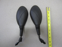 (1 pair) 8mm thread Black Rear View Mirror for GY6 50cc 125cc 150cc Chinese Scooter Moped High Quality