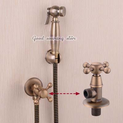 high quality antique brass toilet bidet faucet