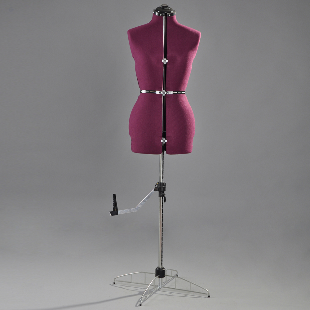 Female mannequin adjustable dress stand