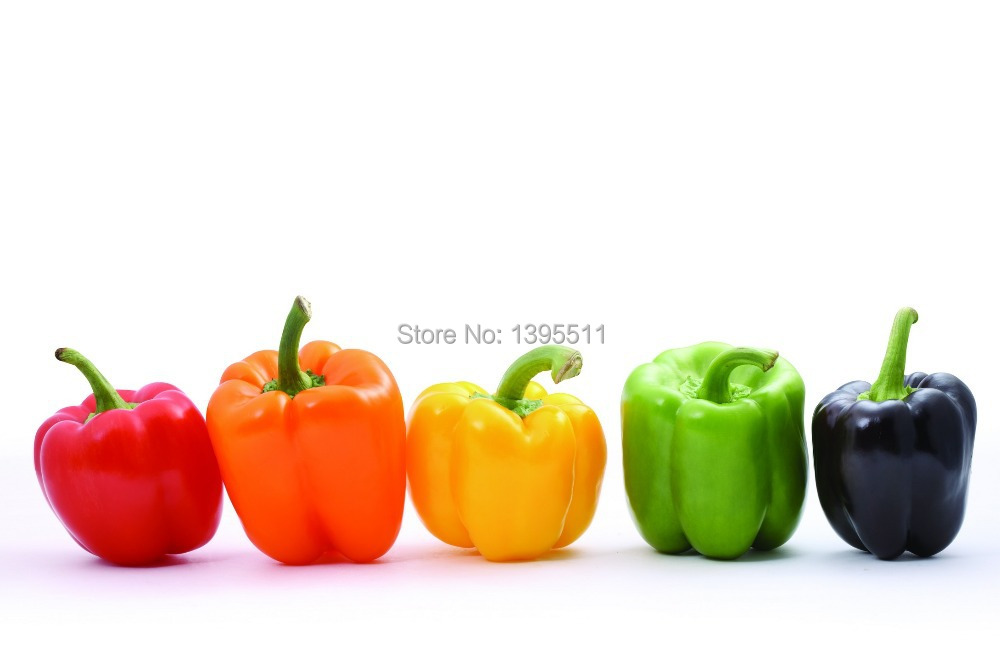 100 rainbow sweet pepper Seeds send 200 rainbow carrot seeds as gift vegetable Seeds For Home